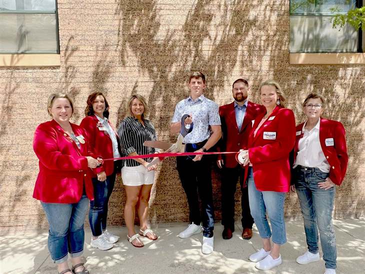 O3 LLC ribbon cutting with Sheridan Chamber of Commerce